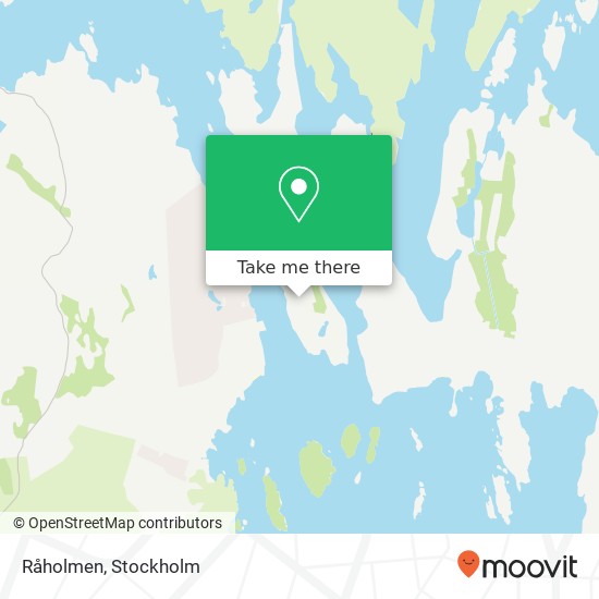 Råholmen map