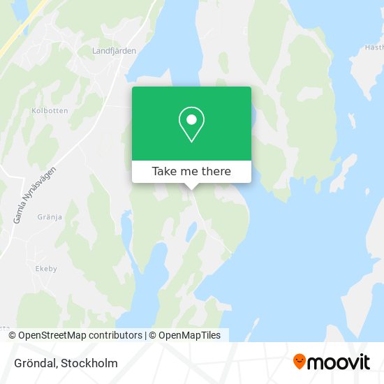 Gröndal map