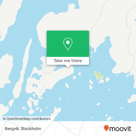 Bergvik map