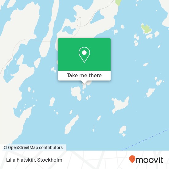 Lilla Flatskär map