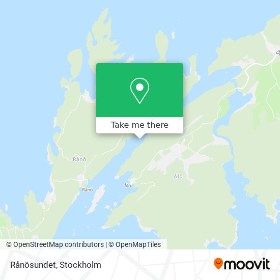 Rånösundet map