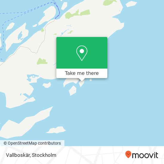 Vallboskär map