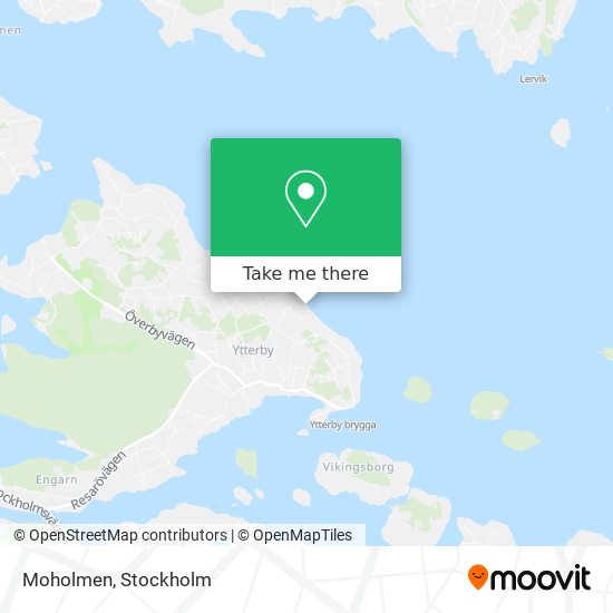 Moholmen map