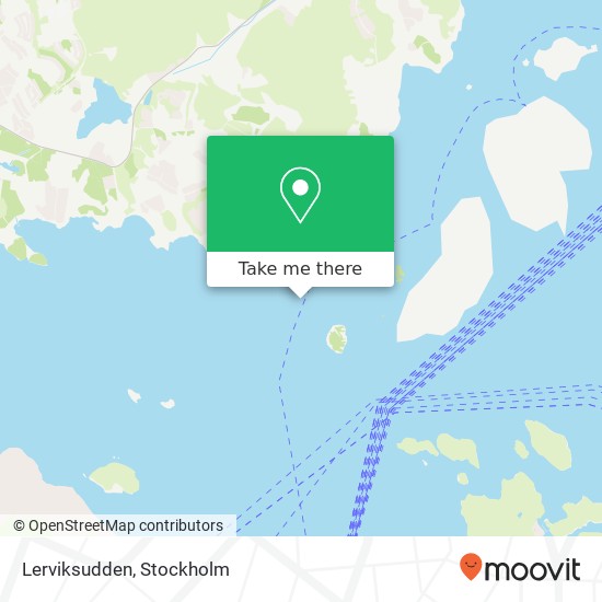 Lerviksudden map