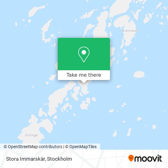 Stora Immarskär map