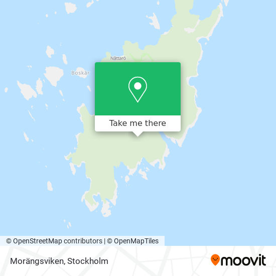 Morängsviken map