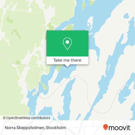 Norra Skeppsholmen map