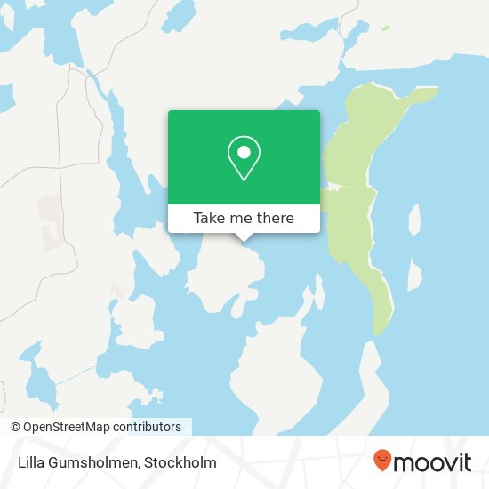 Lilla Gumsholmen map