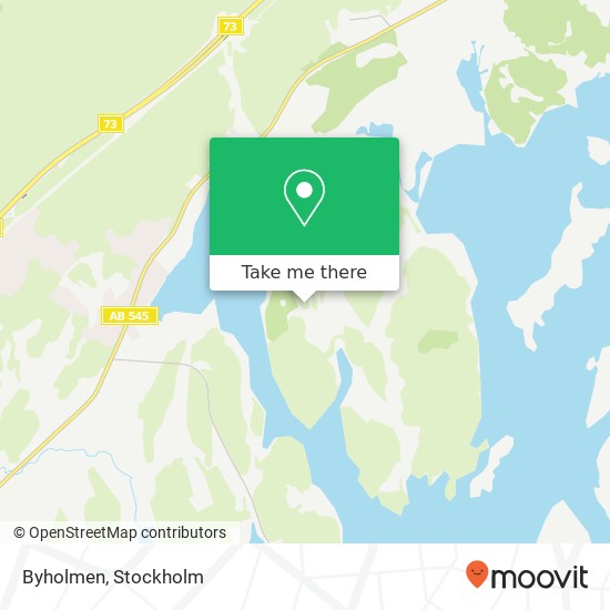 Byholmen map