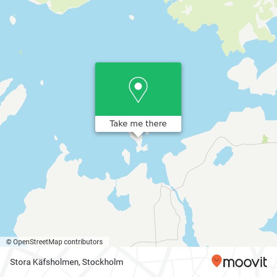 Stora Käfsholmen map