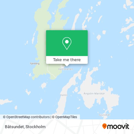 Båtsundet map