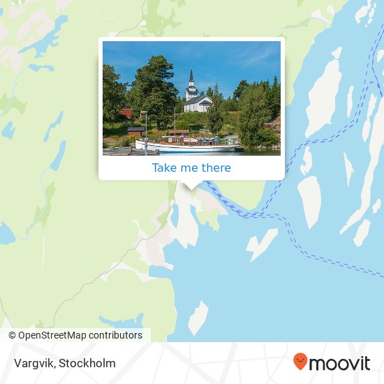 Vargvik map