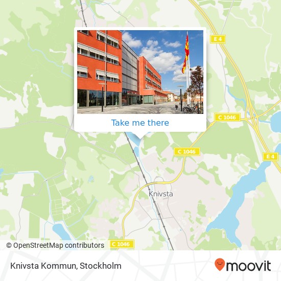 Knivsta Kommun map