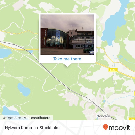 Nykvarn Kommun map