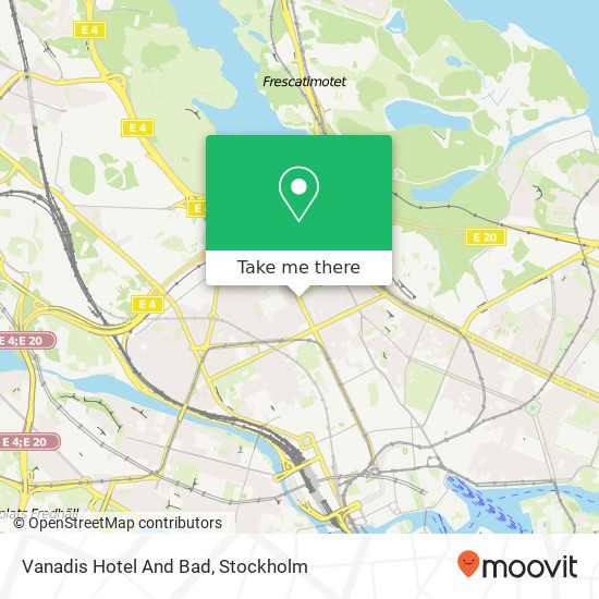 Vanadis Hotel And Bad map