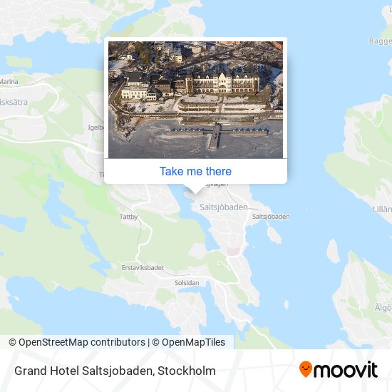 Grand Hotel Saltsjobaden map