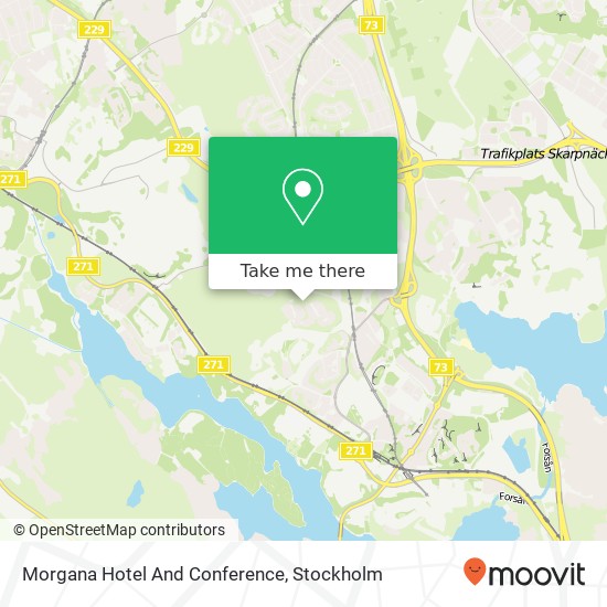 Morgana Hotel And Conference map