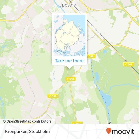 Kronparken map