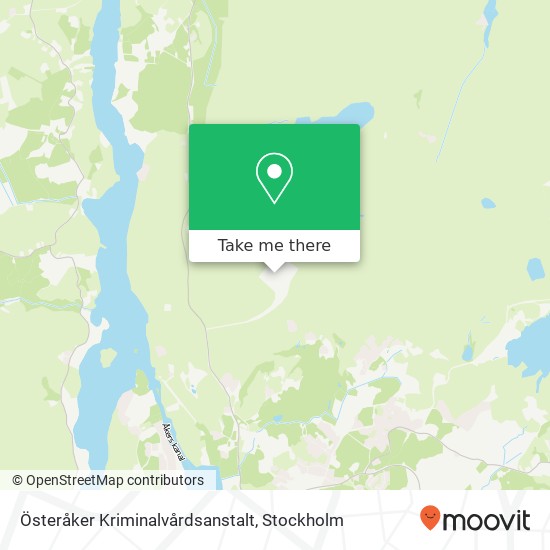 Österåker Kriminalvårdsanstalt map