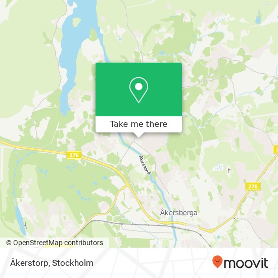 Åkerstorp map