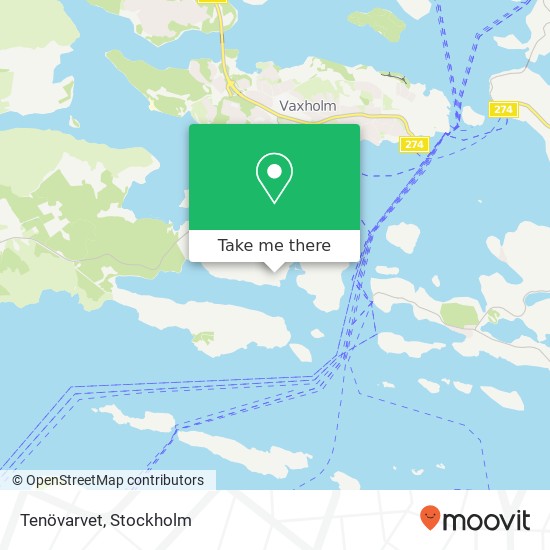 Tenövarvet map