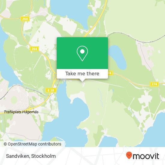 Sandviken map