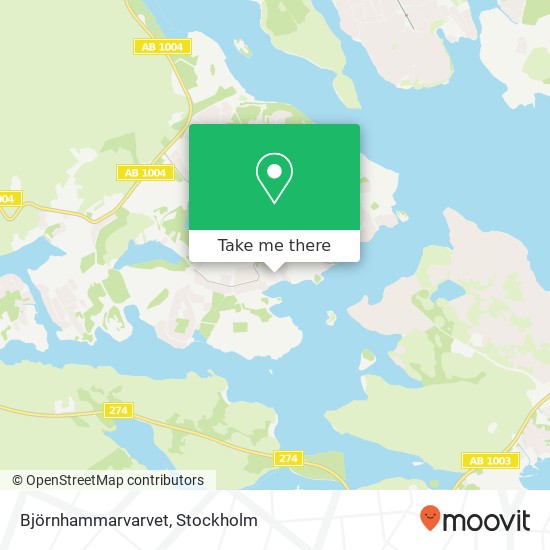 Björnhammarvarvet map