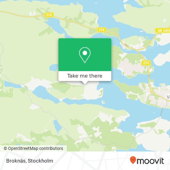 Broknäs map