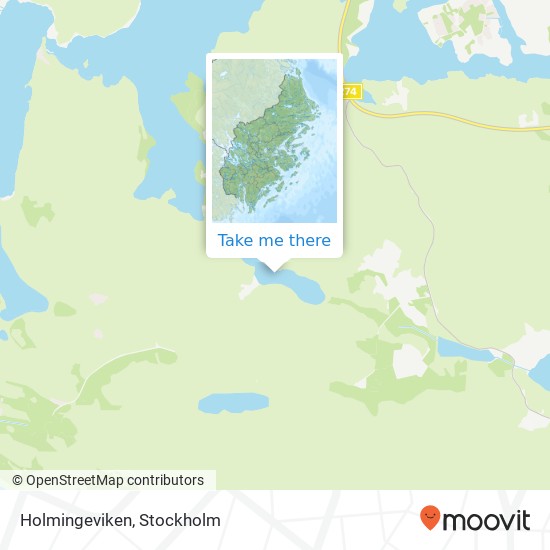 Holmingeviken map