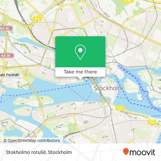 Stokholmo rotušė map