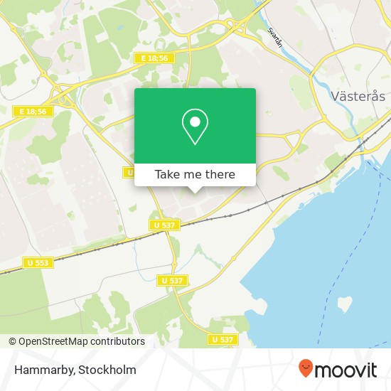 Hammarby map