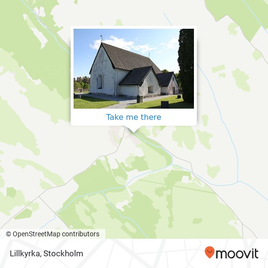 Lillkyrka map