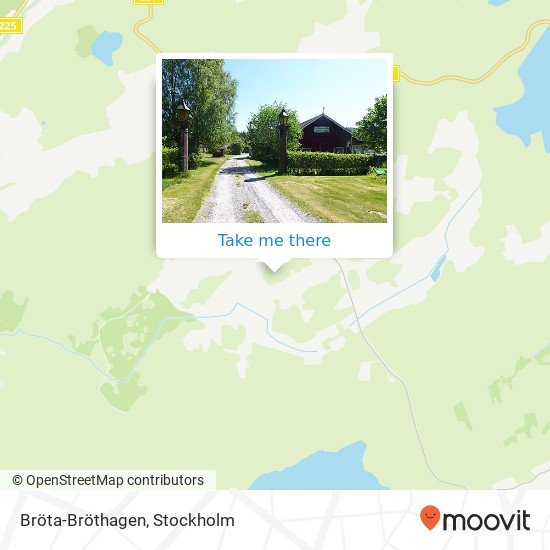 Bröta-Bröthagen map