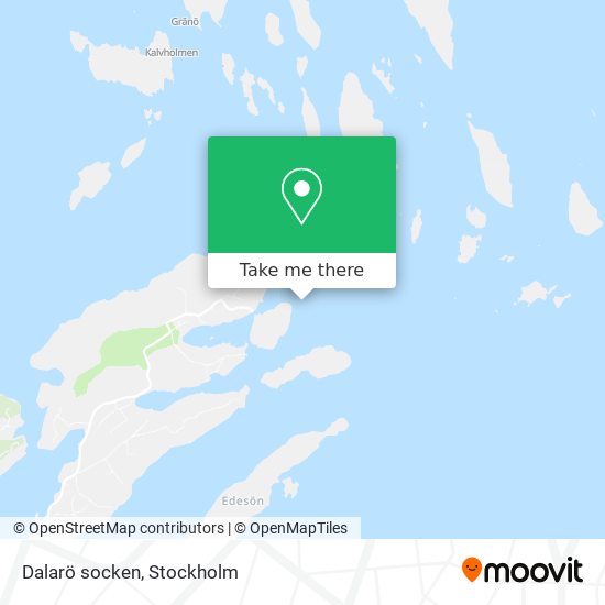 Dalarö socken map