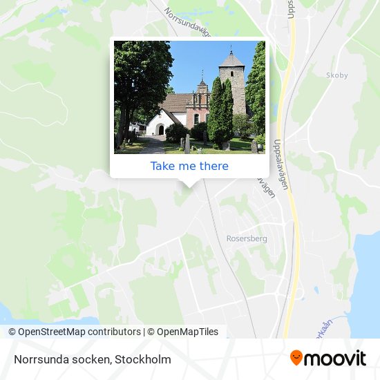 Norrsunda socken map
