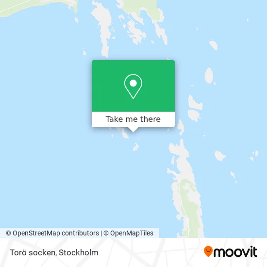 Torö socken map