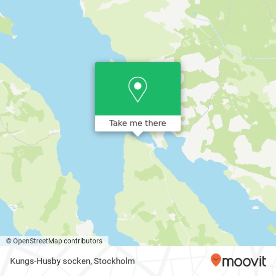 Kungs-Husby socken map