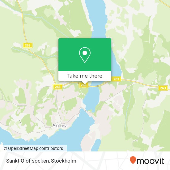 Sankt Olof socken map