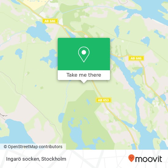 Ingarö socken map