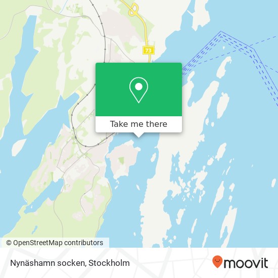 Nynäshamn socken map