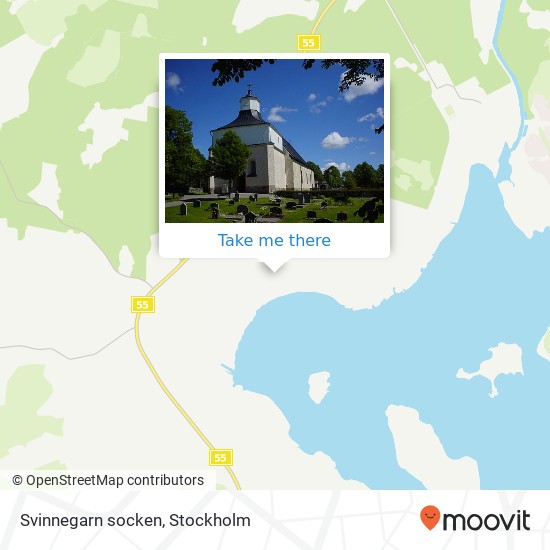 Svinnegarn socken map