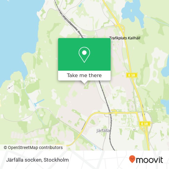 Järfälla socken map