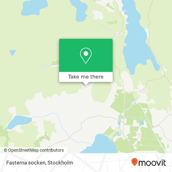 Fasterna socken map