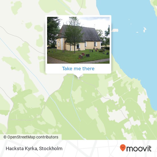 Hacksta Kyrka map