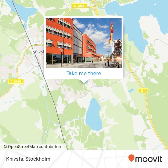 Knivsta map