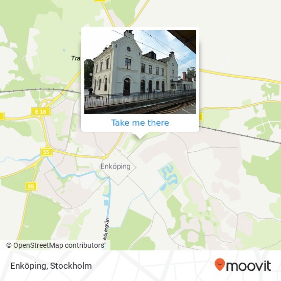 Enköping map