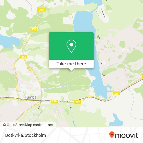 Botkyrka map