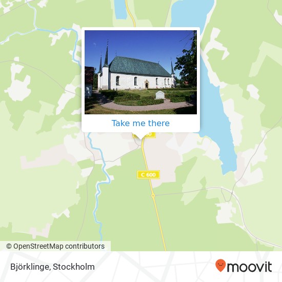 Björklinge map