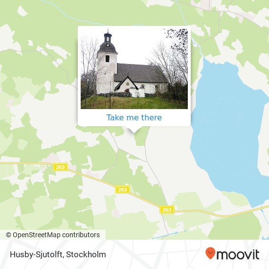 Husby-Sjutolft map