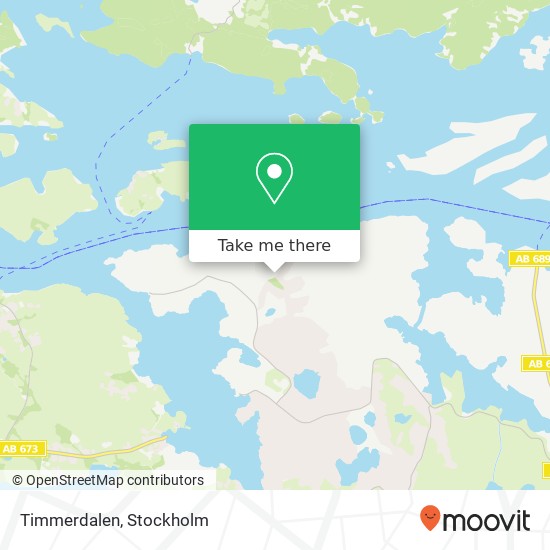 Timmerdalen map
